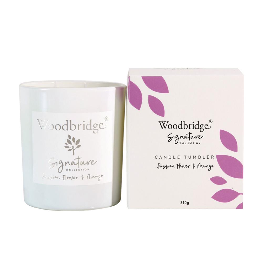 Woodbridge Passion Flower & Mango 2 Wick Boxed Tumbler Candle £11.69